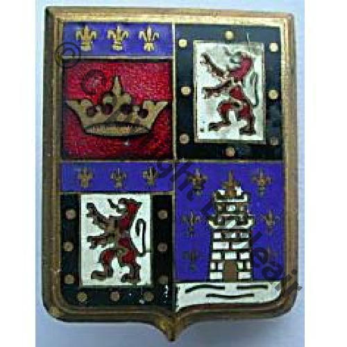 1640.EMGFAA & A1553 1953+ ET.3.61 POITOU ORLEANS  OFSI PARIS .Galerie de VALOIS Email Gd Feu13Eur(x2) 